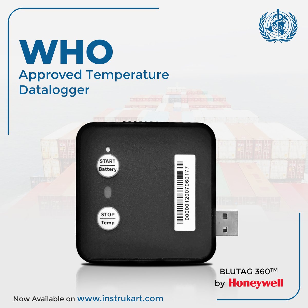 instrukarthold's tweet photo. Honeywell BluTag 360 USB Data Logger
#datalogger #Honeywell #WHO #WHOapproved #temperaturedatalogger #temperature #usbdatalogger #blutag360 #warehouse #technicalproducts #whoapproveddatalogger
For Direct Purchase: https://t.co/rlluBiREyH https://t.co/ioTQtar0aF