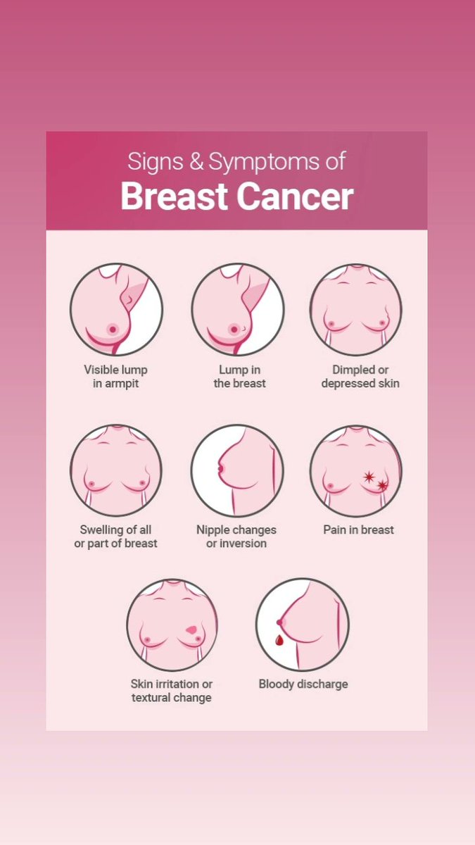 Are you experiencing any of these? 

Get screened  today  , remember early detection saves lives
