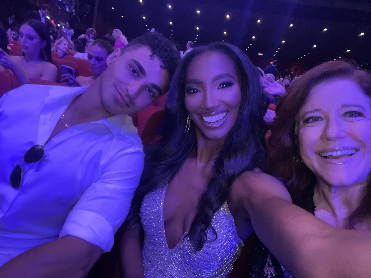 PRPageantCoach's tweet photo. @JosephAbdin is not a pageant Virgin anymore!  @TMackenzieH we taught him the pageant ropes! 👑🔥🤣 https://t.co/CeV2F1fKtP
