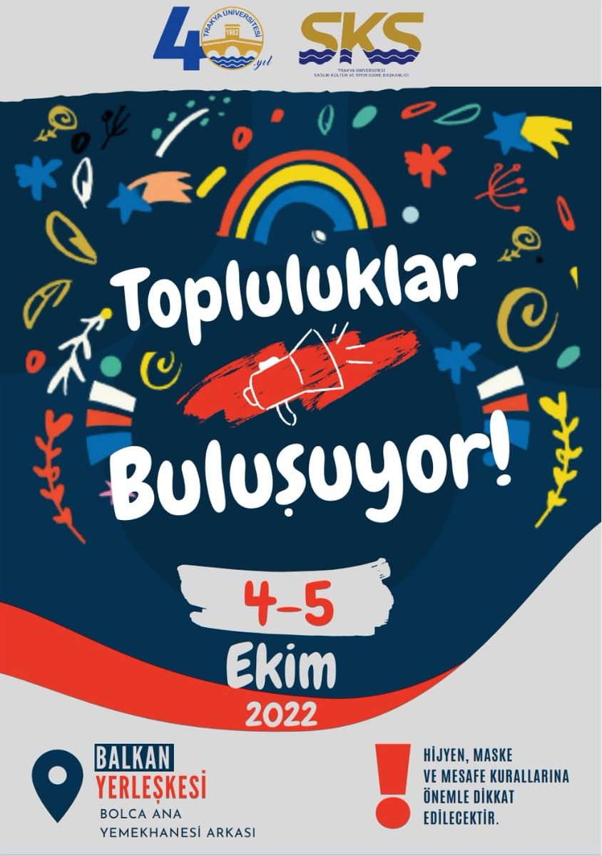 4-5 Ekim'de herkesi standımıza bekliyoruz 🌱🌿