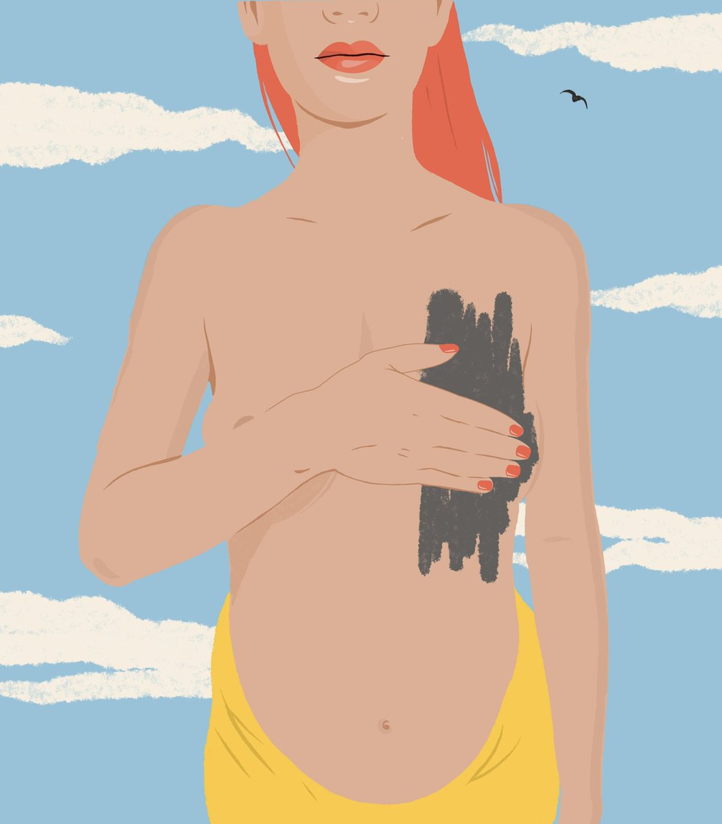 October is Breast Cancer Awareness Month.
<a href="/AnnaGoodsonMgmt/">Anna Goodson Illustration Agency</a> 
#illustrator
#illustration