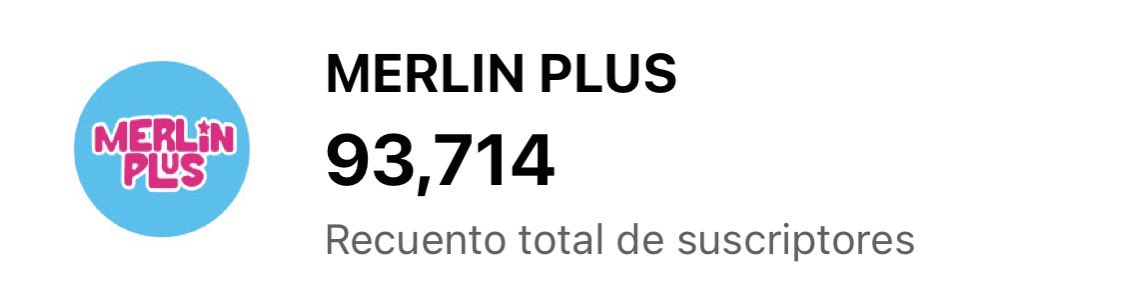 Ya casi somos 100 mil MERLINES en MERLIN PLUS 🎊❤️⭐️👏