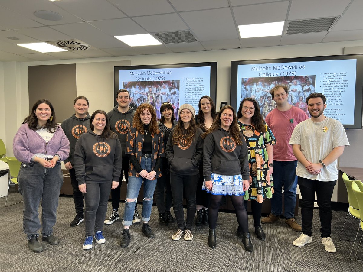 Dr Tegan Joy Gleeson (@drteganjgleeson) on Twitter photo ✨ Funnest Classics Department ✨
I taught some of these incredible students in their first semester at uni during my first semester tutoring. Now I have lectured for their last undergrad unit. A special class for all. <a href="/ClassicsUTAS/">UTAS Classics</a> <a href="/DrCharlotteDunn/">Dr Charlotte Dunn</a> ✨ Funnest Classics Department ✨
I taught some of these incredible students in their first semester at uni during my first semester tutoring. Now I have lectured for their last undergrad unit. A special class for all. <a href="/ClassicsUTAS/">UTAS Classics</a> <a href="/DrCharlotteDunn/">Dr Charlotte Dunn</a>