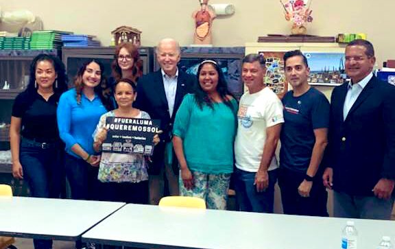 Dra. Adi Martínez del  <a href="/UPRResLaw/">Resiliency Law Center</a> presente en reunión con el Presidente Biden exponiendo la necesidad de una recuperación post desastres multisectorial y participativa.  Gracias a <a href="/HispanicFed/">Hispanic Federation</a> <a href="/HispanicFedPR/">Hispanic Federation Puerto Rico</a> y al Staff <a href="/POTUS/">President Donald J. Trump</a> por crear este  espacio de diálogo.<a href="/Derecho_UPR/">Escuela de Derecho</a>