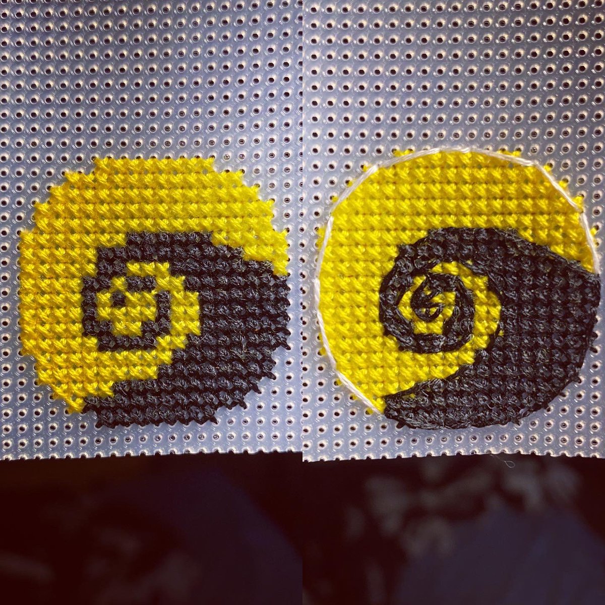 RoguexStitches's tweet photo. What better way to kick off the #spooky season than with the #StolenHolidaySAL by @craftigurumi 

#crossstitch #xstitch #halloween #nightmarebeforechristmas https://t.co/fAjPqUNIai
