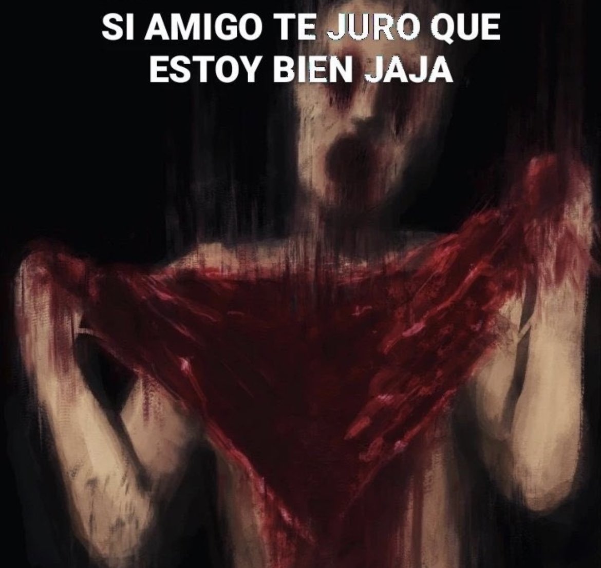 DE REPENTE NECESITO GRITAR HASTA HACERME PORONGA LA GARGANTA SIENTO DEMASIADA ADRENALINA.