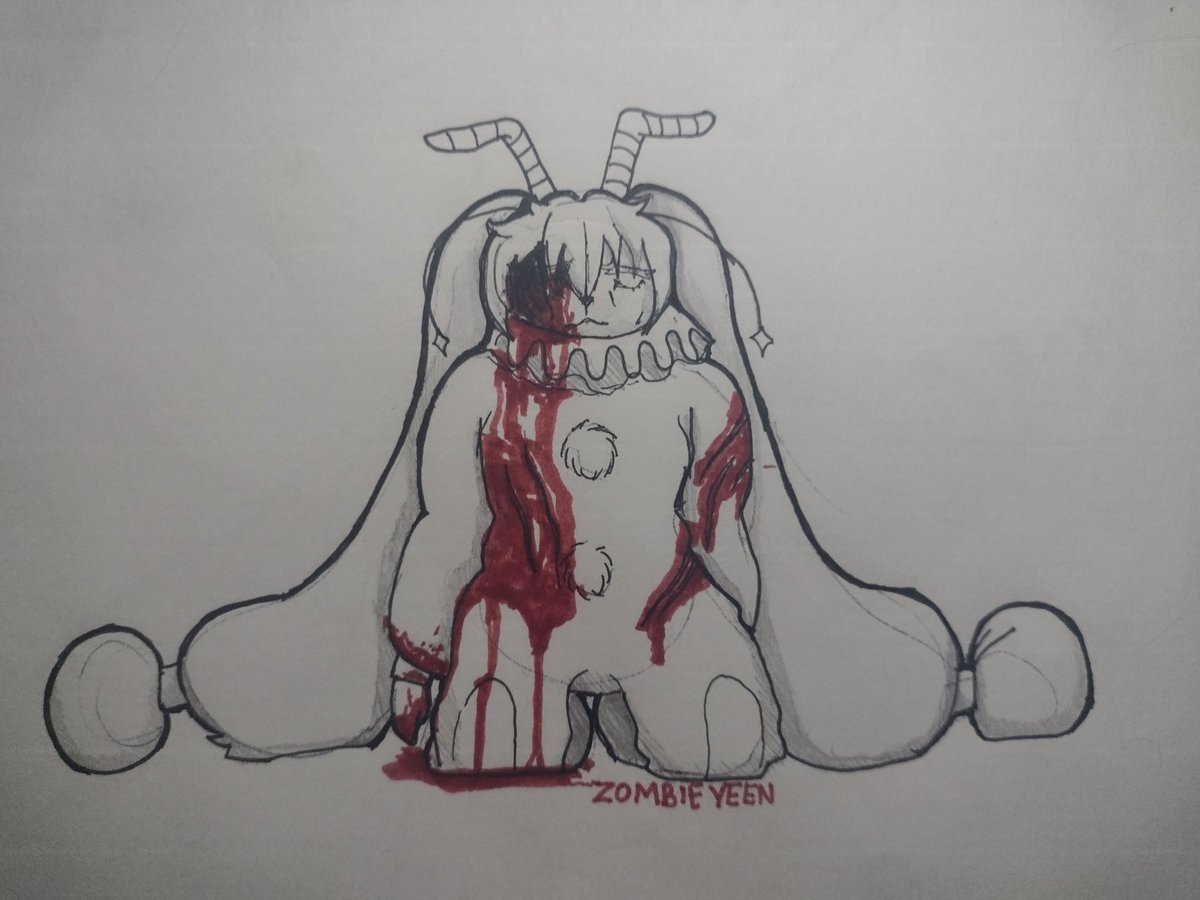 Zombie_Yeen's tweet photo. Day 3 Bleeding
#diagoretober2022 https://t.co/nDVTOnbELO