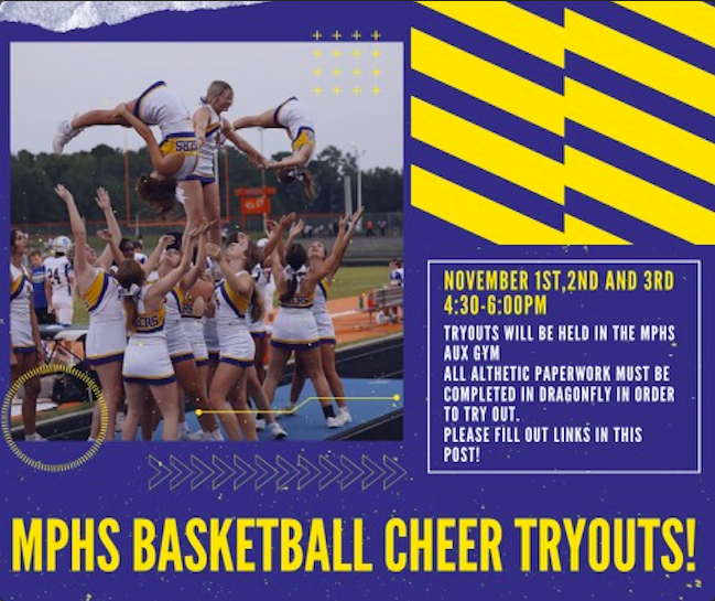 Interested in joining MPVC or MPJVC for basketball season? See tryout information below! Fill out the form linked below and all athletic forms in Dragonfly prior to the first day of tryouts. forms.gle/EKWjnieiozjsLn…