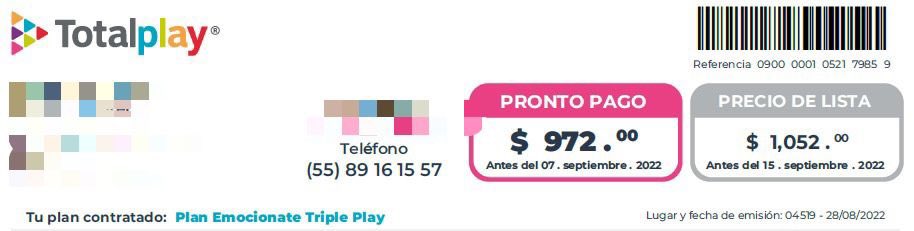 molkra's tweet photo. @Profeco, @IFT_MX, Ayuda!!! por una supuesta actualización de mi servicio @totalplaymx me esta quitando beneficios y aumentando el precio de mi paquete triple play de forma unilateral. Me están cobrando $156 adicionales!!! https://t.co/KJbJamalyt