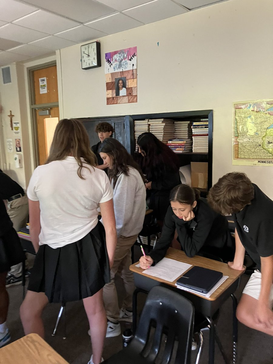 running_ras's tweet photo. “Connect to protect” love seeing students collaborating with each other and engaged with the Question of the Day! https://t.co/DPHBKeBdNR
