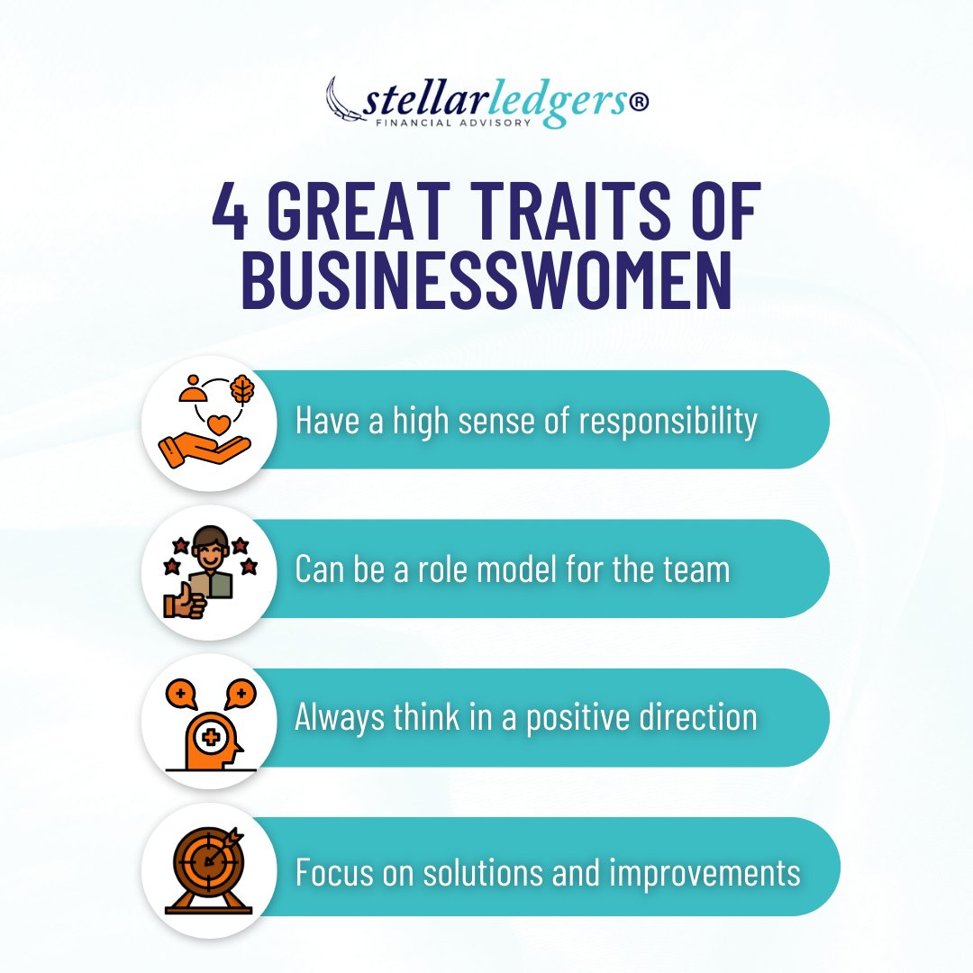 AngelaTheCFO's tweet photo. There's a reason why successful female business owners stay successful. They are able to overcome the many challenges facing them in order to start their own companies.

Successful businesswomen develop traits that not only benefit their company but those around them!

Succes ... https://t.co/ZT3G9KnvSD