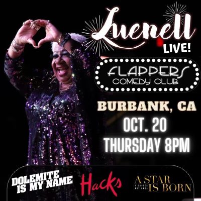 Excited to finally get @luenelltv here - one night only - get tix: flc.cc/O04IORG