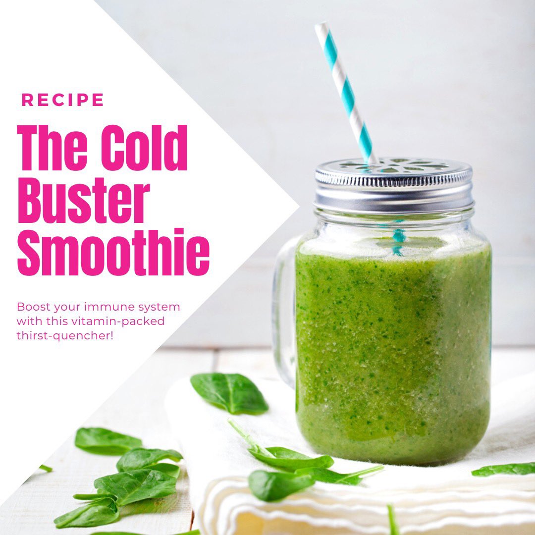 CharleneMtges's tweet photo. Cold and flu season is upon us. Here’s why the combination of ingredients in this smoothie packs a big punch: It’s high in antioxidants. Send me a DM for this recipe that is bursting with flavour and nutrients!
#smoothie #coldbuster #FluSeason #greensmoothie #ymm #ymmhealth https://t.co/0uhCzcq6aY
