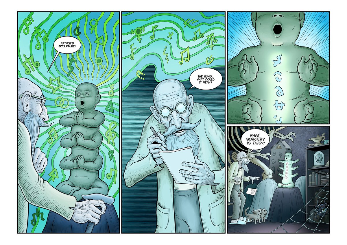 Our 100 page psychedelic apocalyptic graphic novel is coming soon! Here’s a sneak peek of a page by our amazing artists, <a href="/UlrichArtist/">ArtistChristopherUlrich</a> &amp; <a href="/Tim_Molloy_Art/">Tim Molloy</a>!

Chimerapillar &amp; Toddlerpillar holders will receive airdrops of the artworks with hi-res &amp; full commercial rights!