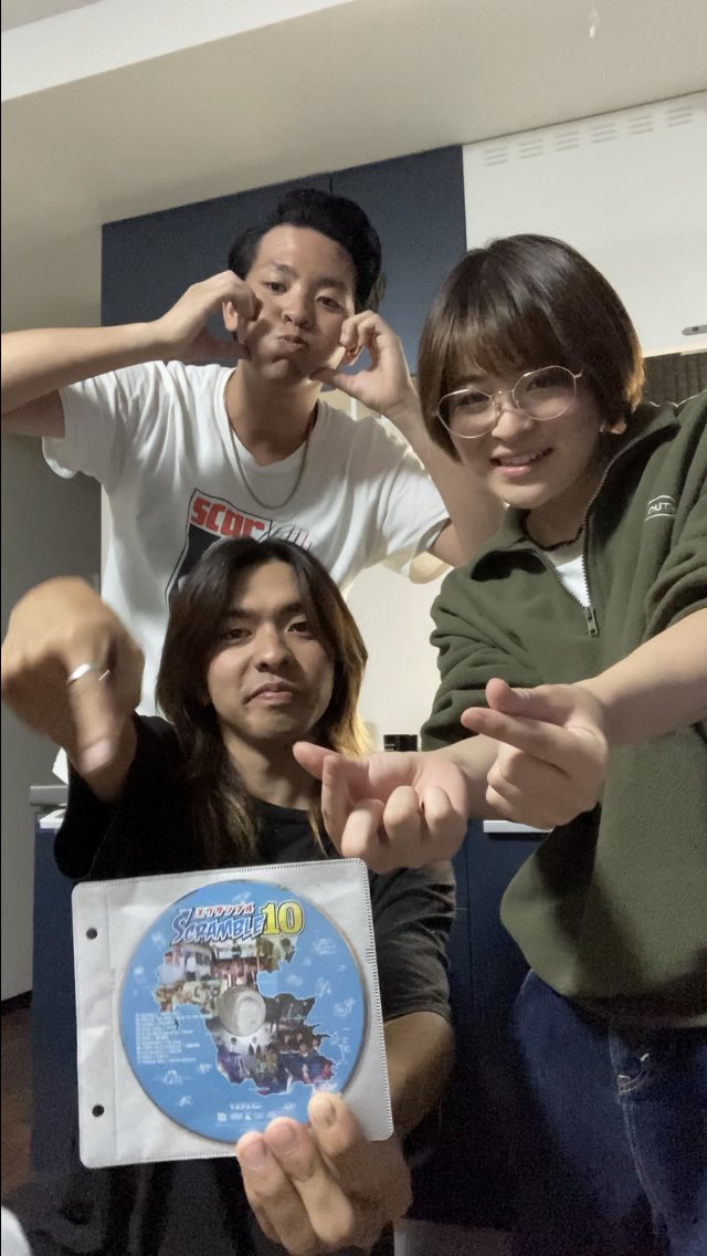 Lidari6's tweet photo. #SCRAMBLE10 に出演するバンドが大集合したCDが完成！
Lidariは初のCDです🌟
しかも【無料配布】なので是非貰いに来てください(o^^o) https://t.co/hKuSf9n4dU