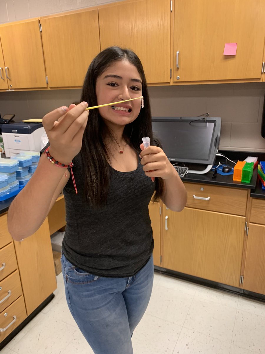 PBS students worked on extracting DNA from plant cells today! #wearegraham