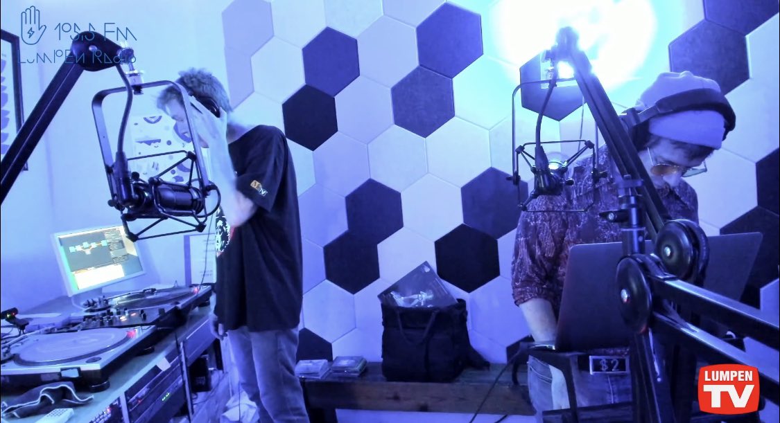 Another Lumpen Radio milestone! Live lumpen radio and lumpen tv broadcast with Postmodern Talking  w Bobby Conn and DJ LeDeuce. lumpentv.org