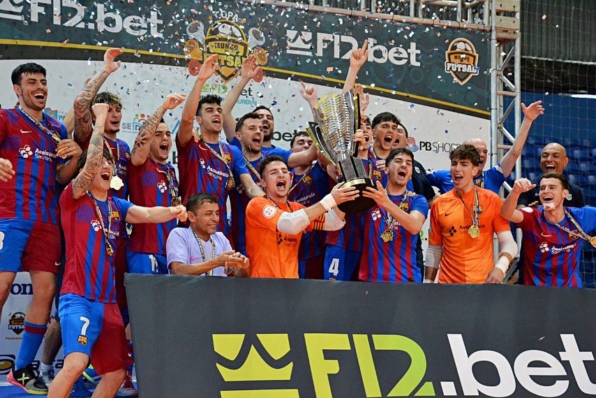 #CopaMundoDoFutsal2023
Recebi informação que o maior evento de futsal já tem data certa para acontecer em 2023! Entre os dias 16 e 21 de maio, Paranaguá vai tremer com mais uma edição da Copa Mundo Do Futsal - Etapa Mundial Sub-21 o atual campeão <a href="/fcbarcelona_br/">FC Barcelona</a> confirmado.