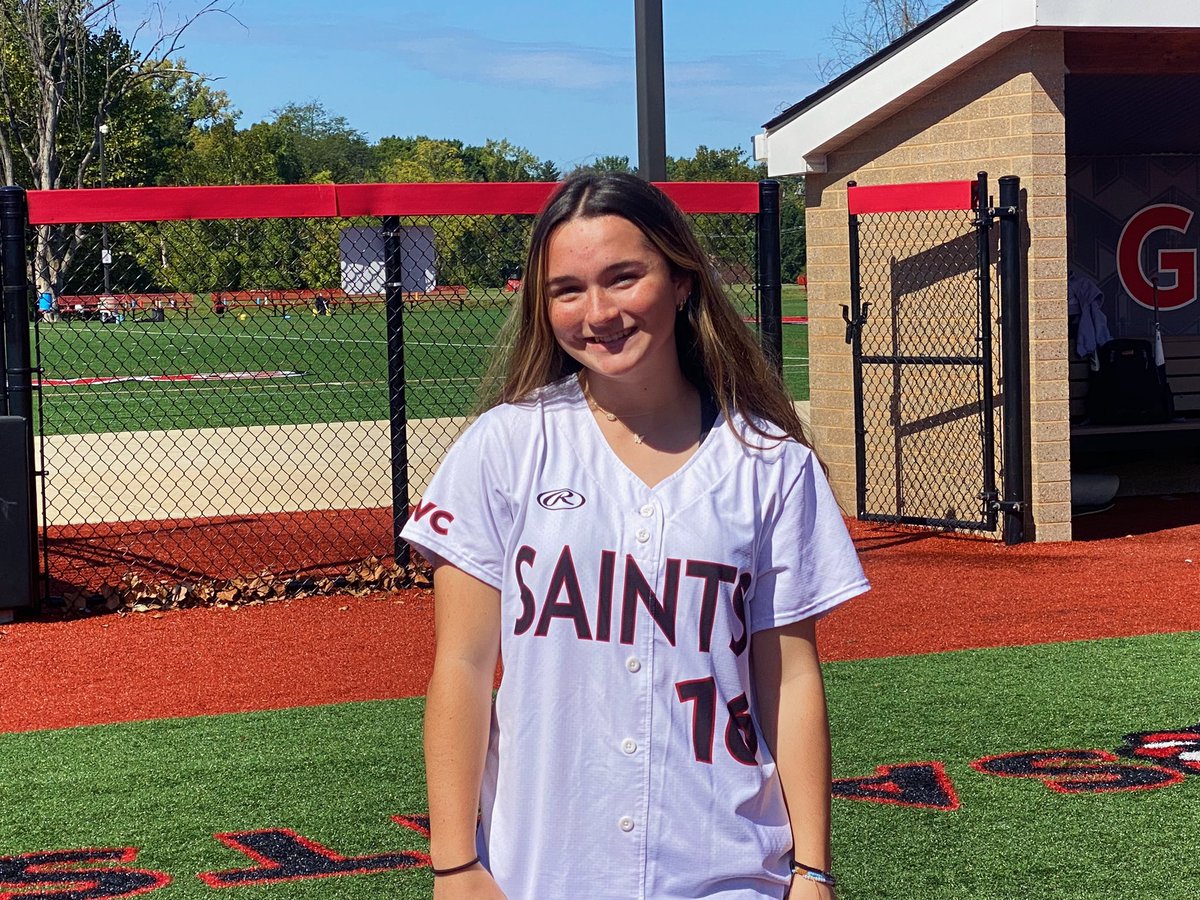 emmaoflahertyy's tweet photo. I’m so excited to announce my verbal commitment to Maryville University to continue my academic and athletic career! @MaryvilleSB @NorICEfastpitch @MandiBaldufnsr @vhhssoftball @KatieMcKayPhil #SaintsNation #BigRedM https://t.co/4eLXNaqiIz