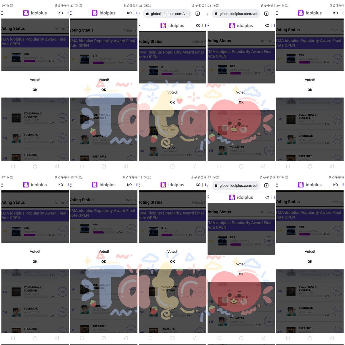 Scorpiooguurl's tweet photo. @VoteWithARMY Done✅
#TeamDdaeng
TMARMY UNO FOR BANGTAN
Listening to #YetToCome by #BTS it is my Trending Song Choice @BTS_twt https://t.co/Vrqs6jKnba