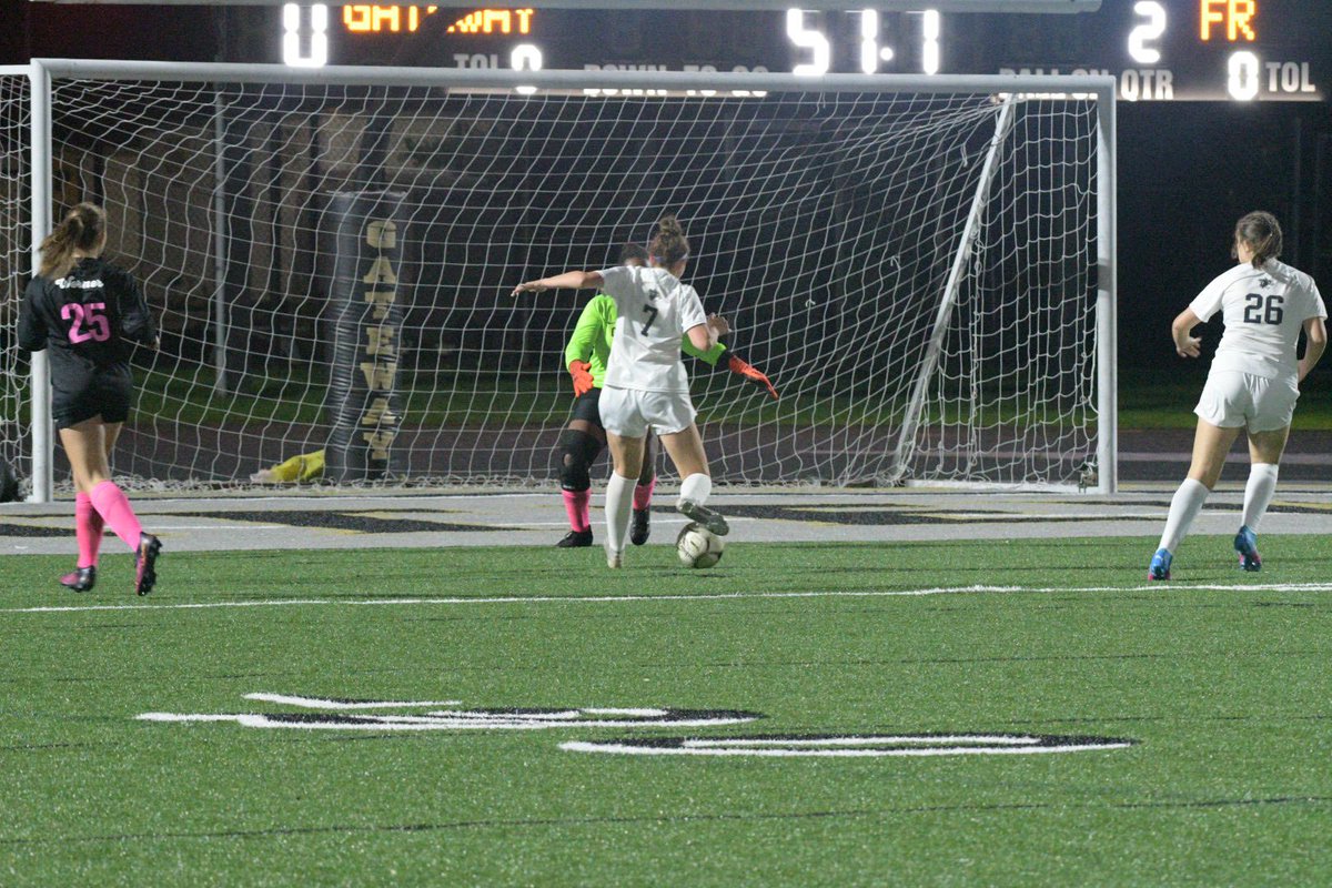 FRGirlsSoccer1's tweet photo. Final 2-0.  Reese Phillips seals the win with a second goal with less than a minute left. Aris Lamanna with the shutout.  Great game by both teams.  @_reesephillips_ @aris_lamanna @BillBeckner @FRPantherSports @pghsoccernow @TribMurrysville @TribLiveHSSN https://t.co/34PlDyCBbK