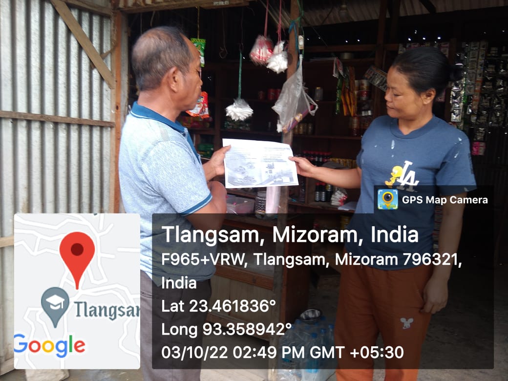 sbmuudpacpi's tweet photo. Day 2 of Cleanliness Week Door to door Campaign on Segregation of Waste at Champhai

#MizoramCleanlinessWeek2022
#SwachhataDiwas
#WasteSegregation
#SBMSWAS2022
#SwachhMizoram
#SwachhSurvekshan2022champhai https://t.co/o3uqlP7bvO