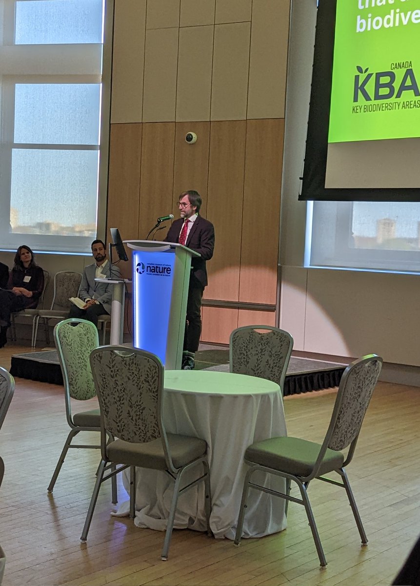 Congrats #KBA team for a successful launch event! It was a pleasure hearing <a href="/s_guilbeault/">Steven Guilbeault</a> speak about Canada's need to protect our unique biodiversity, especially in the leadup to #COP15.