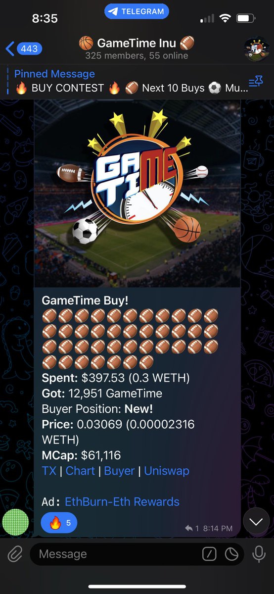 JBRRCrypto's tweet photo. @iambroots @ianheinischmma @Proof_Of_Memes @JakeGagain It’s time for @GameTimeInu to get a shot in the shark tank! Merging sports and crypto! Gambling, jackpots, sports tickets, NFTs, and sports game! #GameTimeInu 

@papa_woody21 @ANIMEL0VER94 @realdogen @cryptojack @1goonrich @gandalfcryptto @Scott_Herman @AdamEShelton @Ralvero https://t.co/LdmnnZKE3u