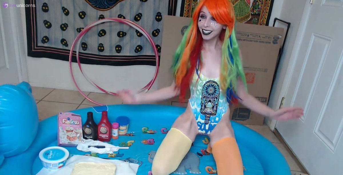 princesssnow757's tweet photo. Tomorrow 😍 10:30am PST be prepared for the most erotic sexy nude baking show you've ever seen!!!! 🙃😉 I'm so excited for this new unique show on @LiveUnicorns_ 🦄 don't miss out and sign up if you haven't already 🤔u know youre wondering what I'll be baking tomorrow 😉🍪🎂🥞🍰 https://t.co/q8xXmEWJXR
