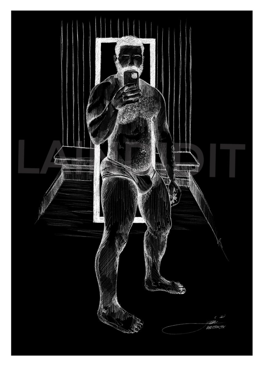 laindidit's tweet photo. Take a selfie and Good Night🌙🐻🔥

Inspired by @/HausOfVins
BY @LAINDIDIT 🤍

#laindidit #DigitalArtist #selfie #Bears #oso #gay #musclebears #eroticart #italy #hausofvins #vicenzo #bulgeinunderwear #whiteunderwear #hairymuscles #onsell #support #SmallBusiness https://t.co/WfQF1m25vS