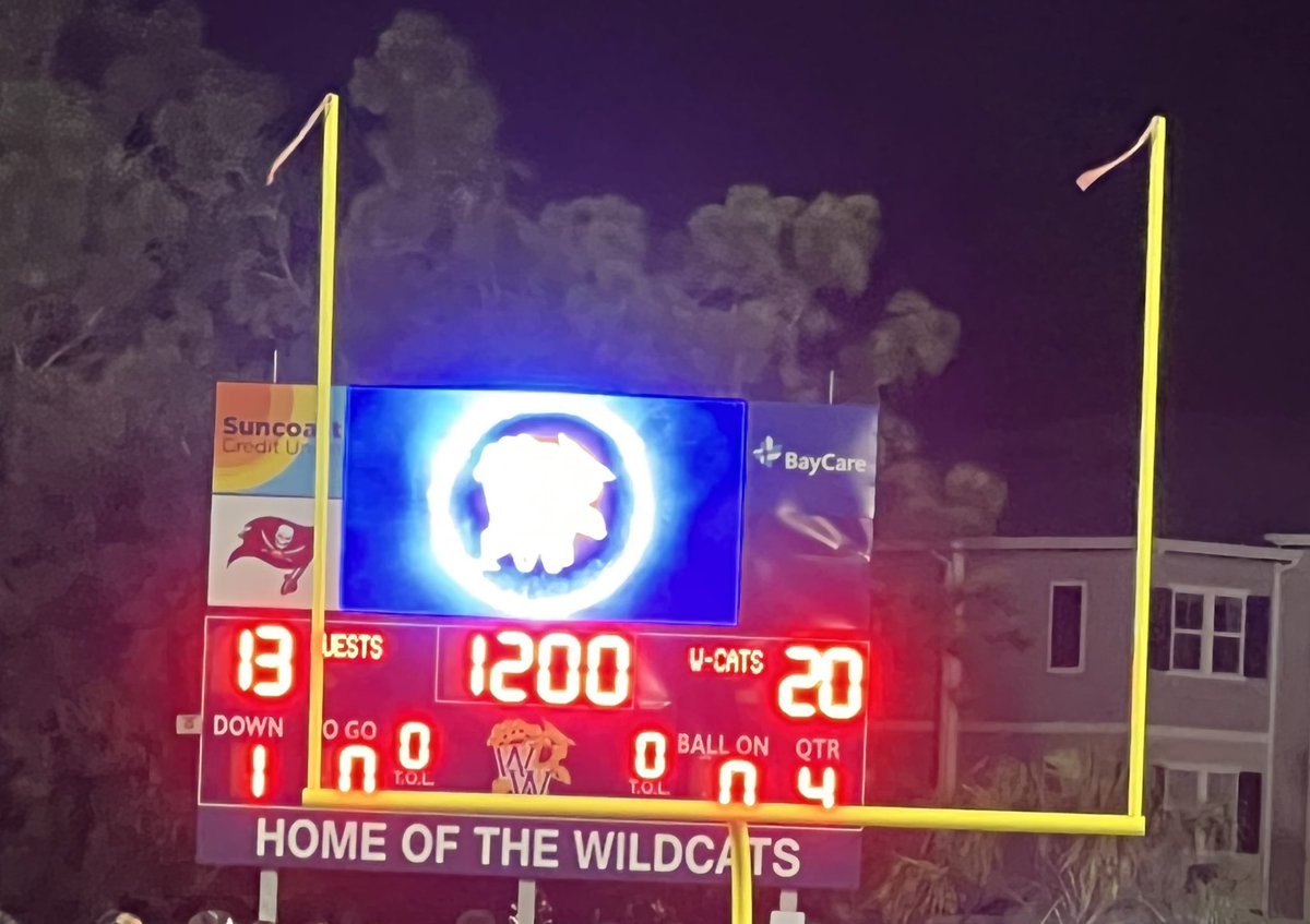 Final Score. Wharton moves to 4-1 (1-0) #GetMore 

<a href="/CoachLikeMike/">Big Mike Williams</a> <a href="/WhartonWildcats/">Wharton High School</a> <a href="/WhartonBoosters/">Wharton Boosters</a>