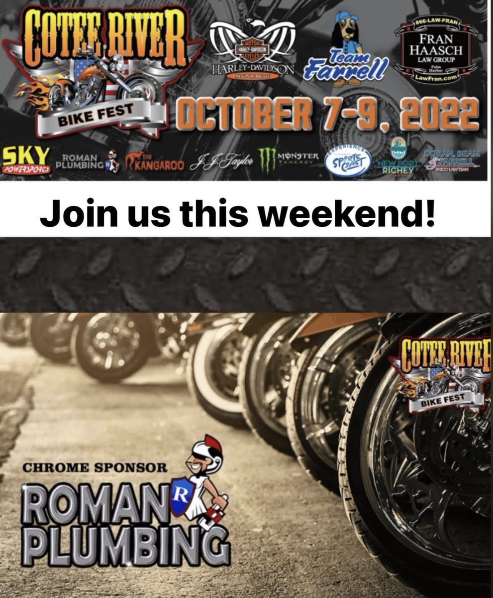 RomanPlumber1's tweet photo. Come on out this weekend and say hi! https://t.co/bu0yWins1T