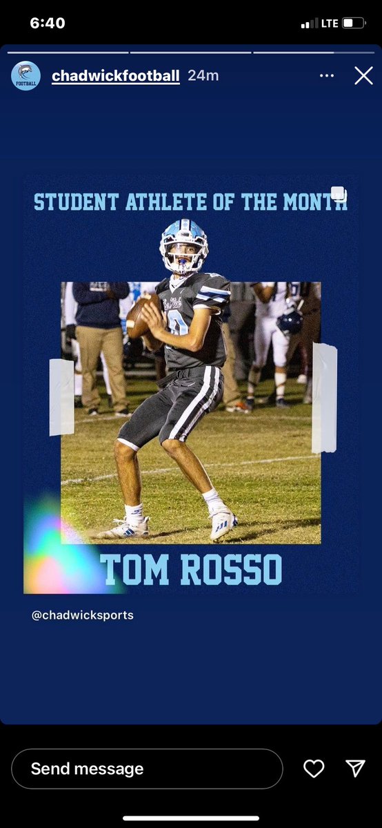 #Grateful for having great teammates and coaches who made this possible! #QBTom #footballdreams #FootballisFamily @TheWickFootball @breezepreps @DailyBreezeNews @247Sports @GregBiggins @3dqb_SoCal @jreyes05_ @RyanMcGrady @StanfordFball