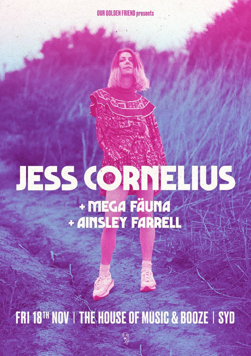 💜 @jess_cornelius_ is heading to Sydney on November 18th for her first Australian show in almost 5 years!! 💥 Tickets on sale now: houseofmusicnbooze.oztix.com.au/outlet/event/8…