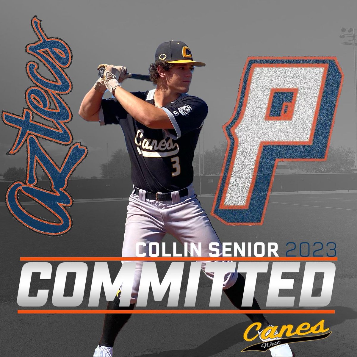 I am excited to announce my commitment to Pima CC, to further my athletic and academic career. I would like to thank my family, my parents, along with everyone else for all they have done for me.