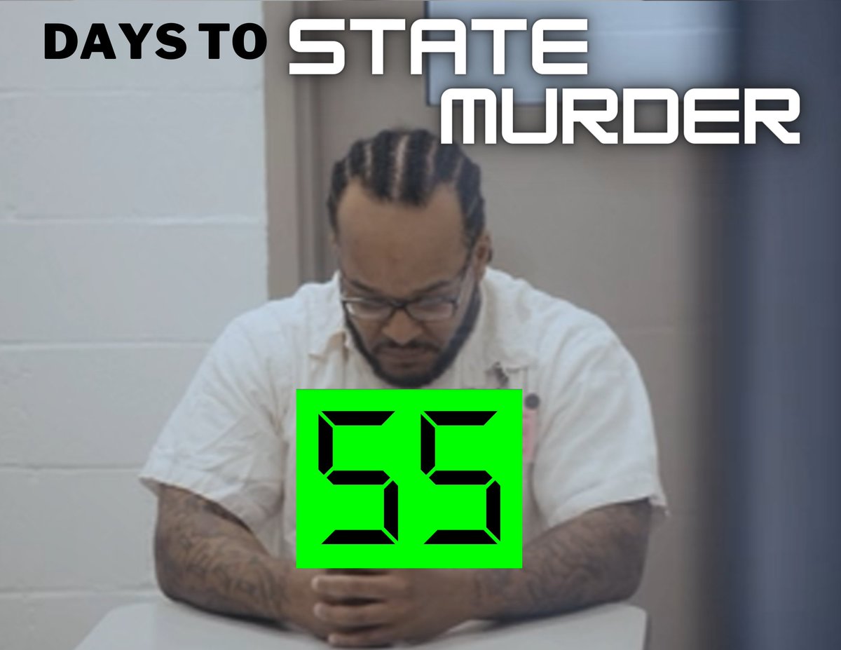 MADPMO's tweet photo. π’π’ 55 DAYS π’π’
TO THE STATE OF MISSOURI KILLING #KEVINJOHNSON
Will you help save him?
The state kills in OUR name, we need you to make it clear to NOT KILL IN YOUR NAME. Plz visit https://t.co/zwoI30Z8lm to learn, then speak out, post, and share!
#ClemencyForKJ https://t.co/6TH6Pl3sM0