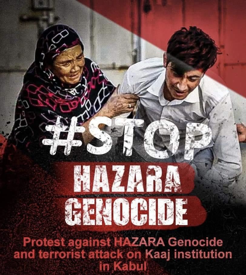 Who is a Hazara? A father whose wife does not know if he returns from work. A child whose mother does not know if her daughter would ever return from school..since he/she is nowhere safe, be it a school, hospital, mosque, wedding hall..#StopHazaraGenocide