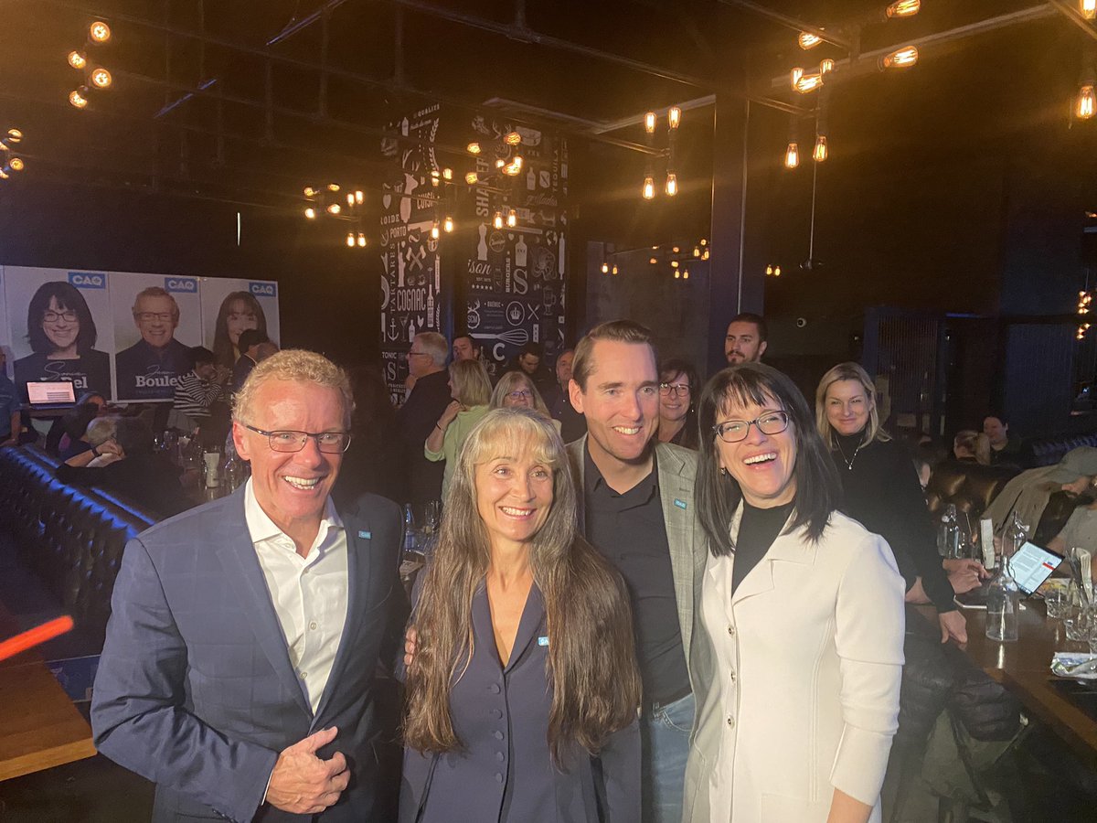 La CAQ remporte toutes les circonscriptions de la Mauricie pour une 2e fois. #rcma