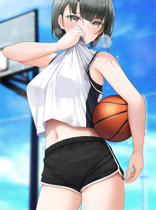 たまに描くスポーツ娘・バスケガール#オリジナル 