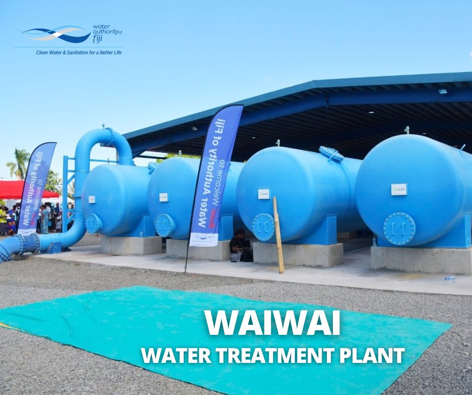 As the population of Ba grows, so does the demand of water – to cater to the growing demands for water in the area, our new, recently built raw water treatment plant replaces the old Waiwai Water Treatment Plant which was reaching the end of its design life. #TeamFiji #Fiji