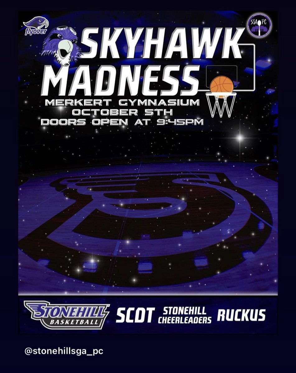 Stonehill College on Twitter "RT StonehillBball Skyhawk Madness