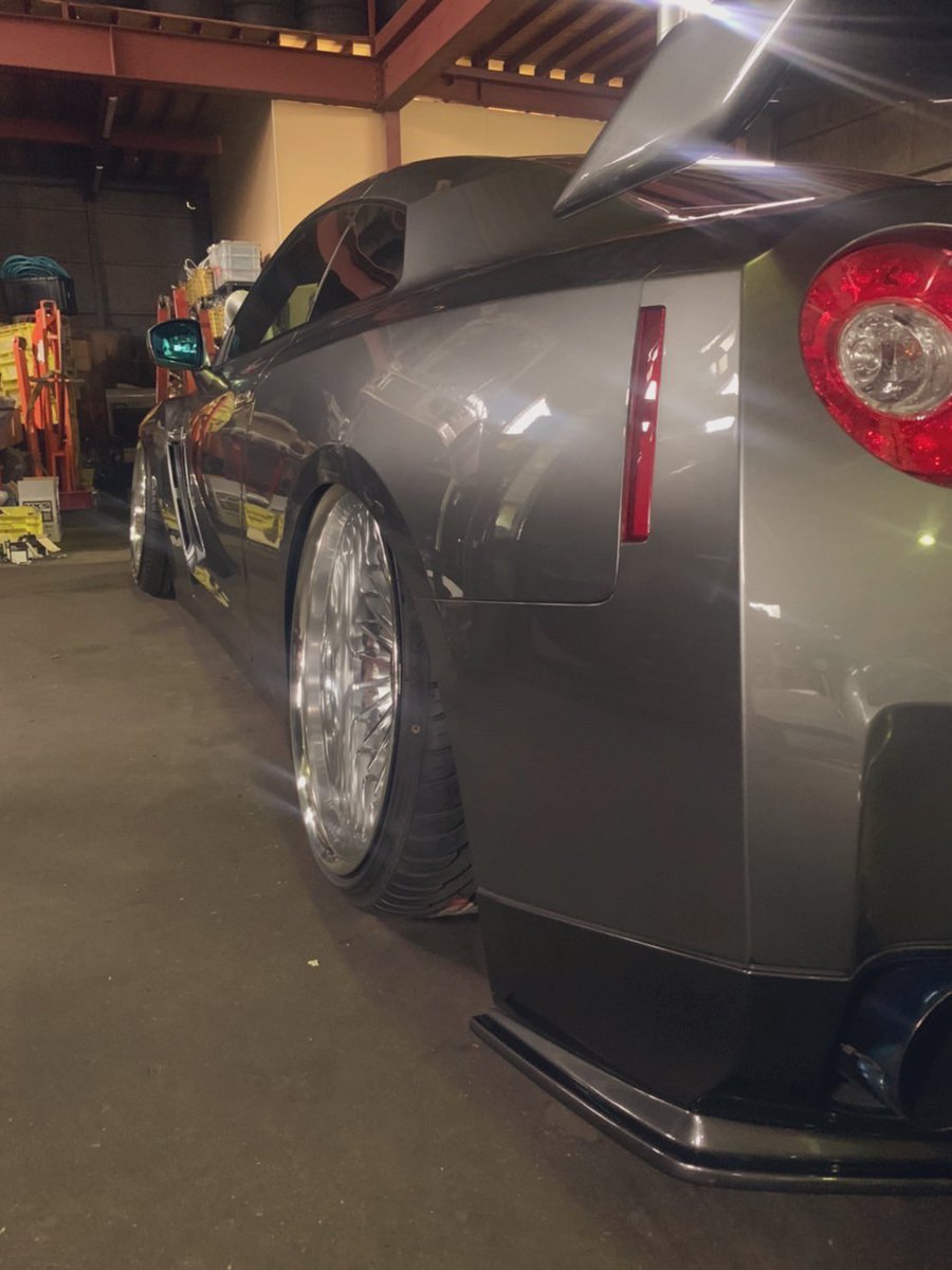 ホイール変更完了…🙇‍♂️