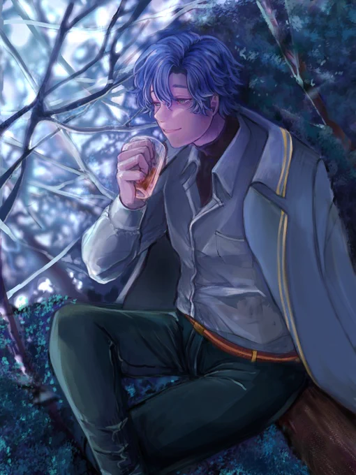 #あなたのあお色の作品を見せてください気がつくといつも寒色系になります 