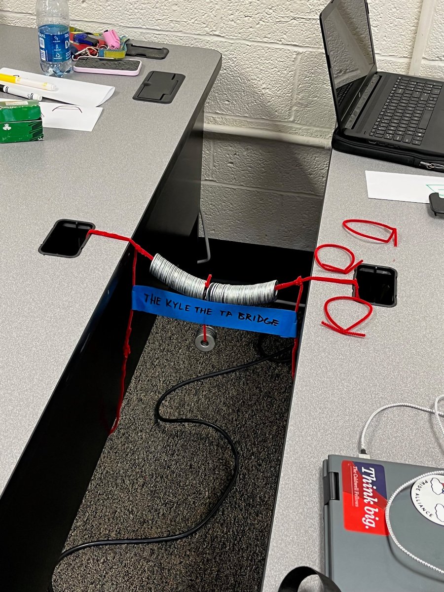 AppointedToLead's tweet photo. Want to engage your team or students in a collaborative challenge? Try out our Bridge Challenge! A beloved activity from High School (@WakeBoysLead /@NHSChargers) to College (@caldwellfellows) and beyond! https://t.co/9wvxX5H3FB https://t.co/FFvvJ6dCJI