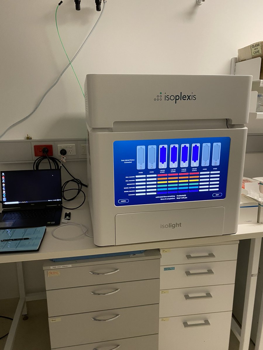 TrendBio's tweet photo. Another successful installation of @IsoPlexis IsoPlexis’ eye-catchy #Isolight at @UWA Medical School and School of Biomedical Sciences. First isolight in WA. Exciting times ahead.
#bulkproteomics #singlecellproteomics #functionalimmunelandscaping #celltherapies https://t.co/bL9JqBHTLP