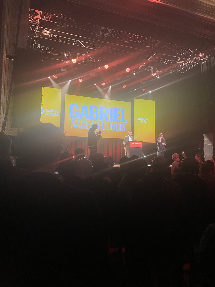 Gabriel Nadeau-Dubois met au défi François Legault de se pencher sur le climat dans le présent mandat #qc2022