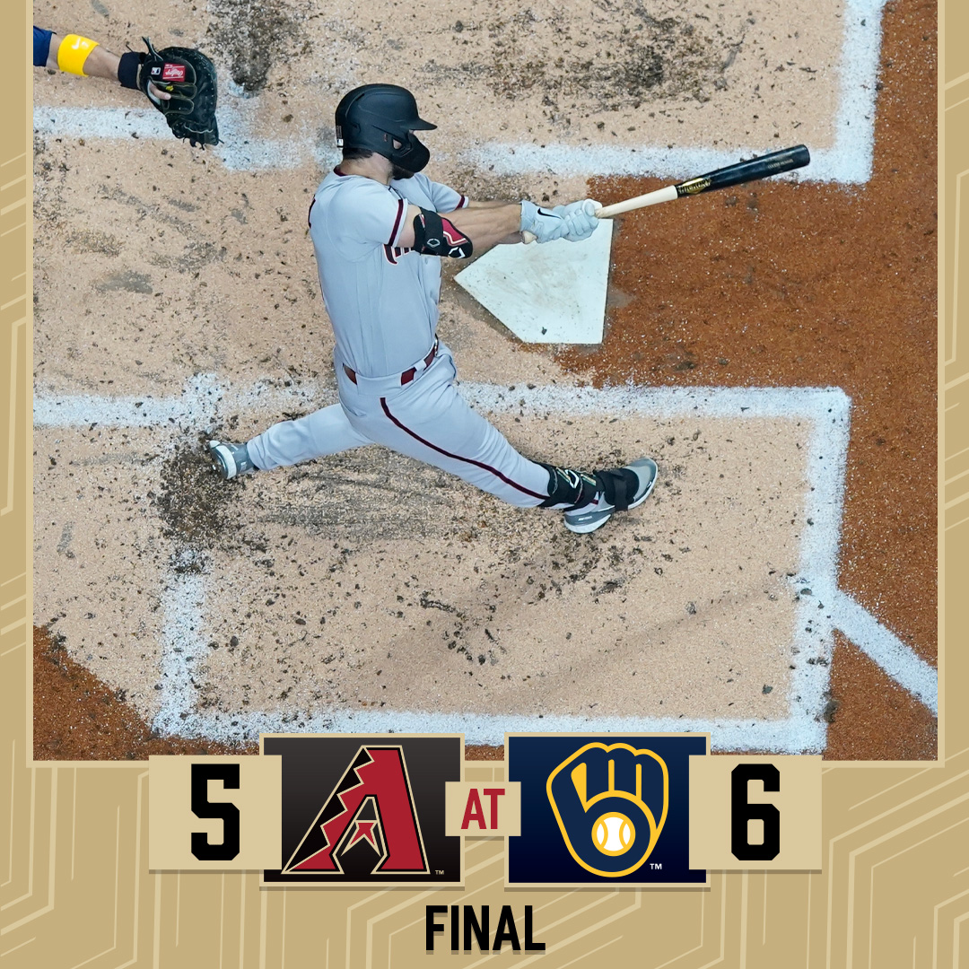 Dbacks's tweet photo. Final. https://t.co/stZWx22VA0