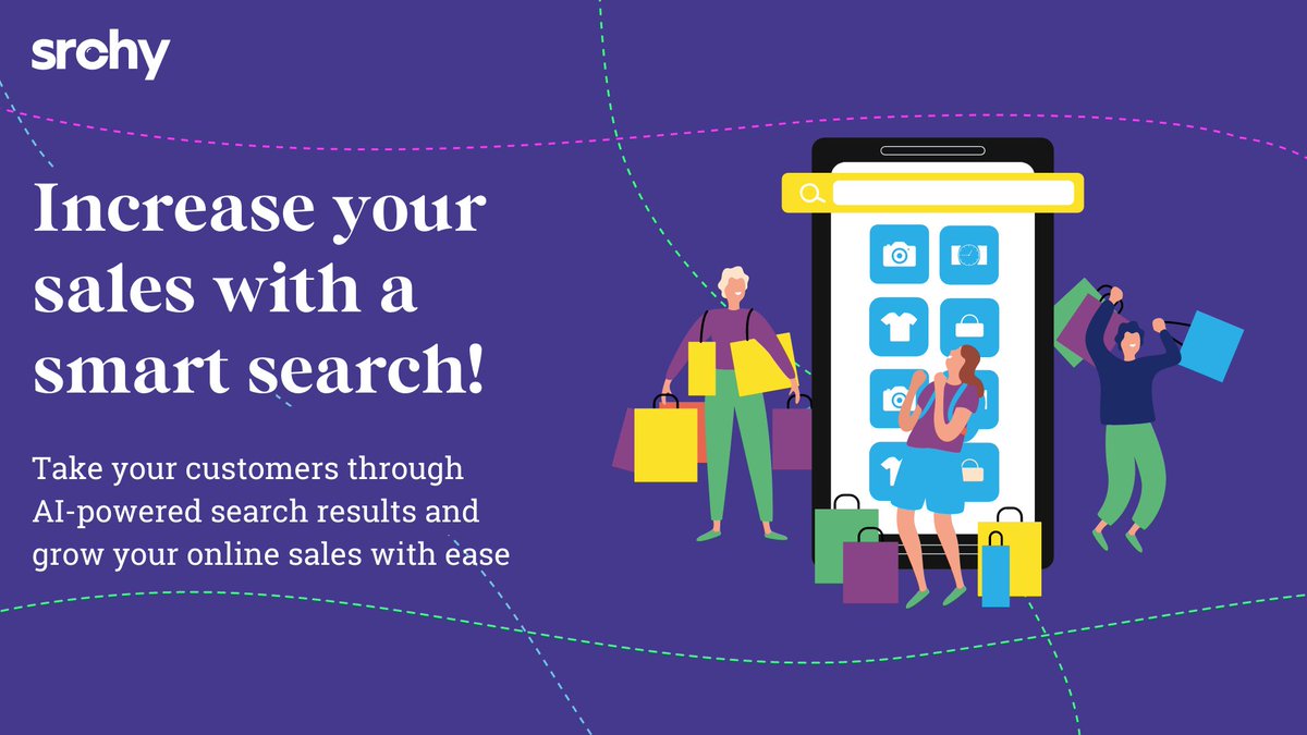 srchyai's tweet photo. Why spend big on #advertising, when you can use our #searchplatform to allow your customers to discover your products in the blink of an eye! Get in touch: https://t.co/0OAXDuiUwQ https://t.co/ehiQQFuNsH