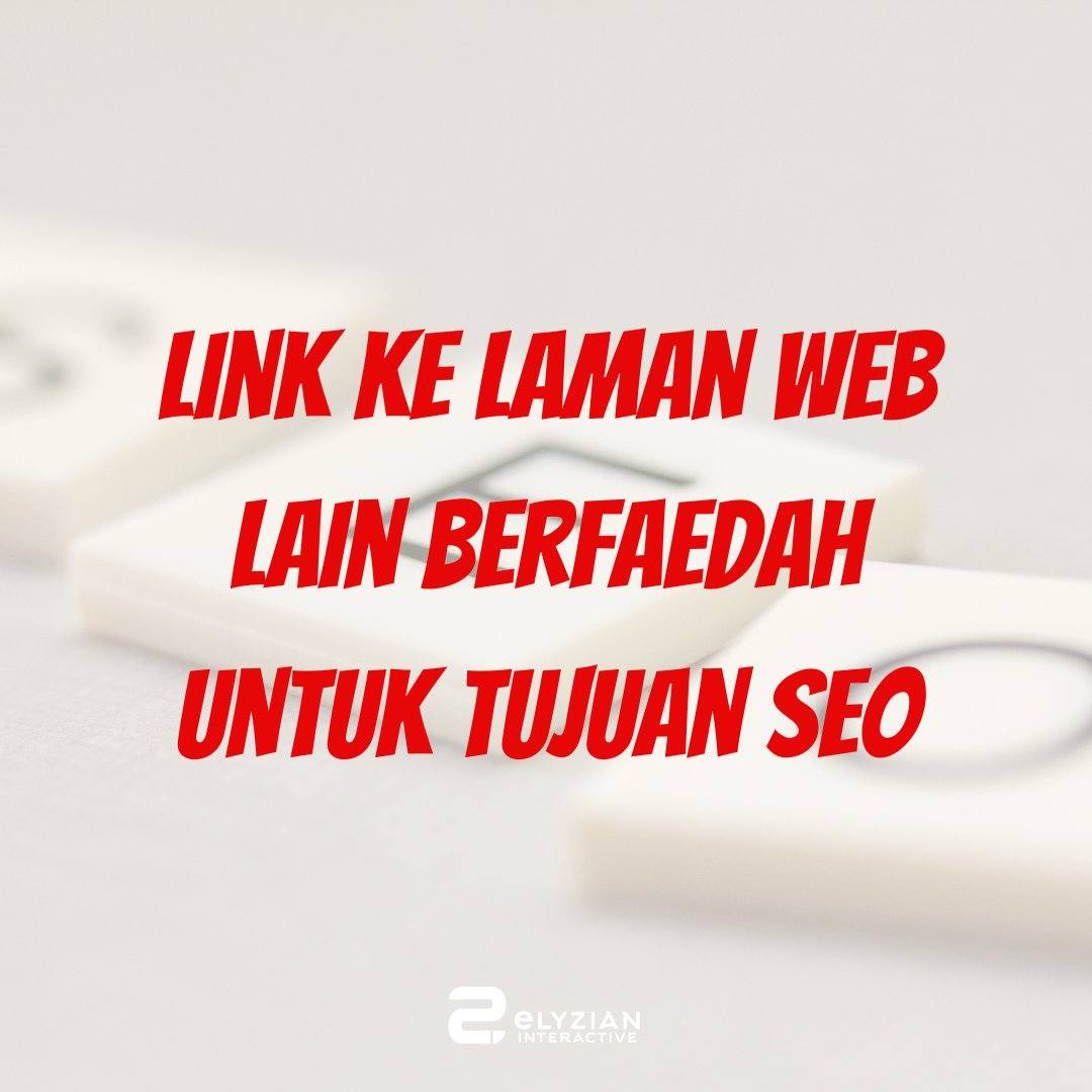 _elyzian's tweet photo. Asas SEO - Hubungkannya.

Like, share dan kongsikan dengan rakan jika bermanfaat. https://t.co/1zKGro40XP