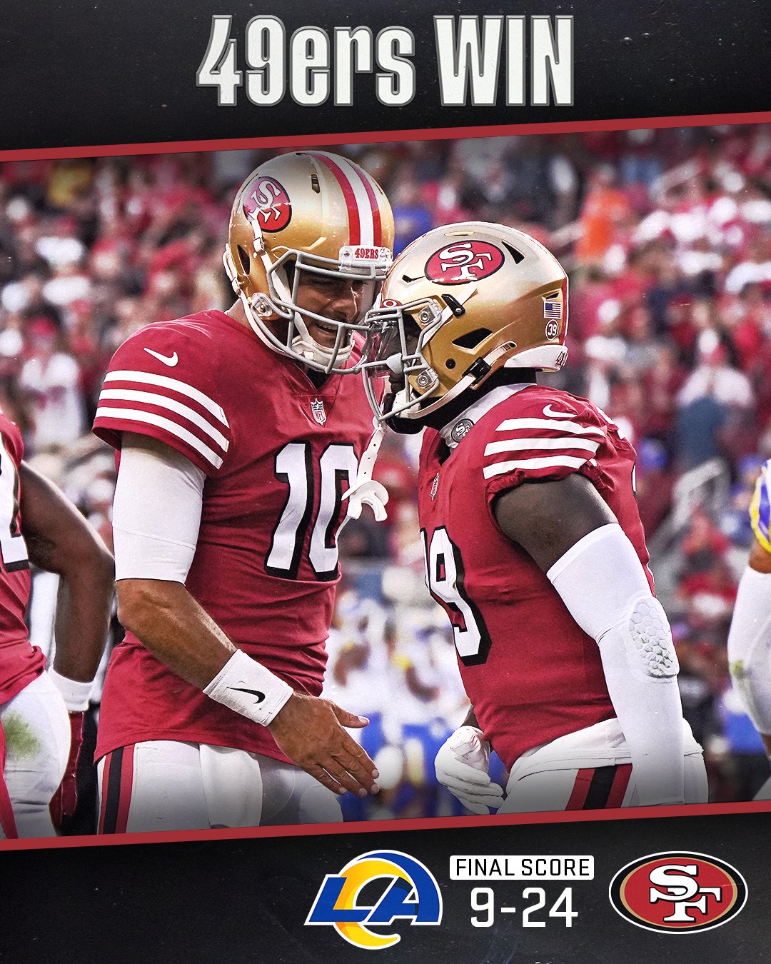 Sunday Night Football On NBC On Twitter The 49ers Get It Done Against sunday-night-football-on-nbc-on-twitter-the-49ers-get-it-done-against